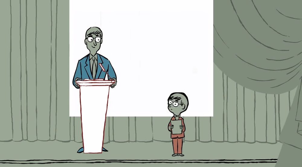 Academia de especialistas, un corto animado sobre al autismo de Miguel Gallardo
