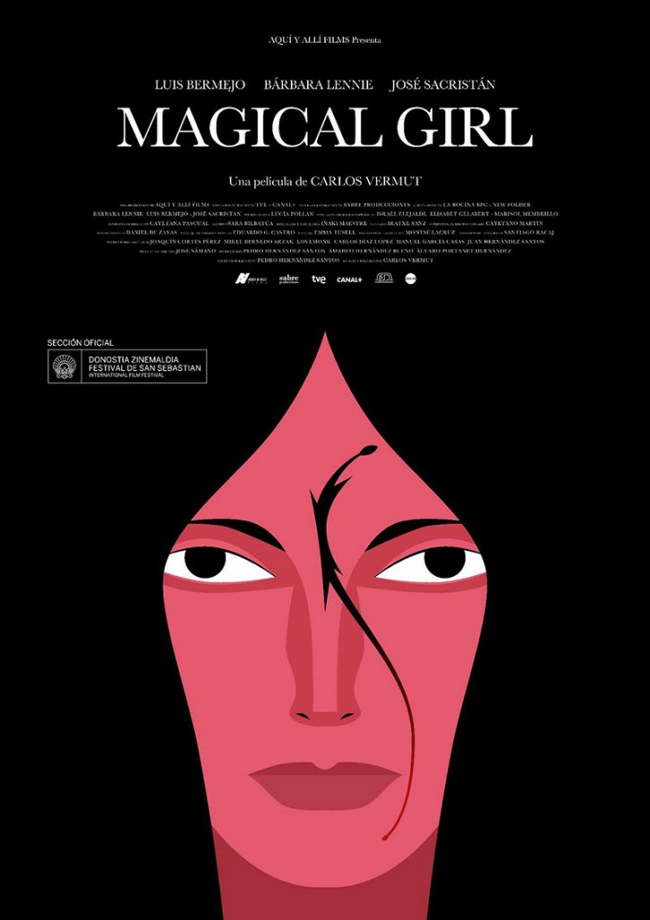 Magical Girl, cartel de la película diseñado por Carlos Vermut