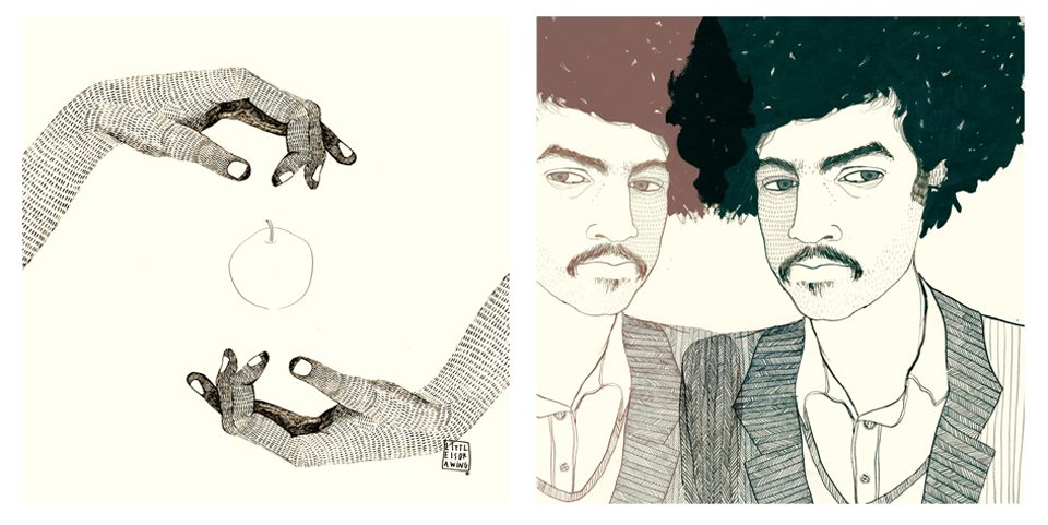 Ilustraciones para Alex Ferreira de LittleIsDrawing