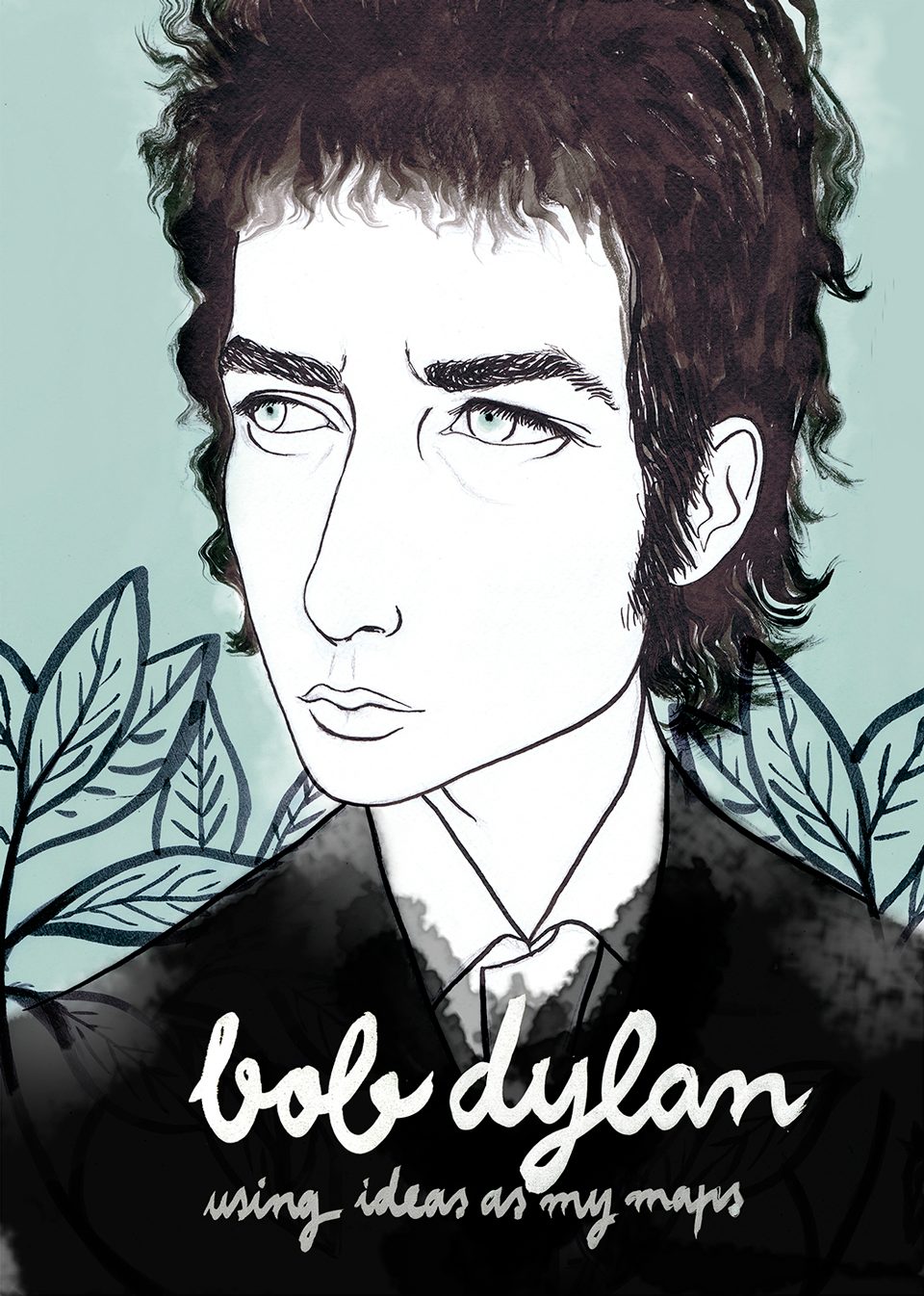 Bob Dylan, ilustración de Elena Mir