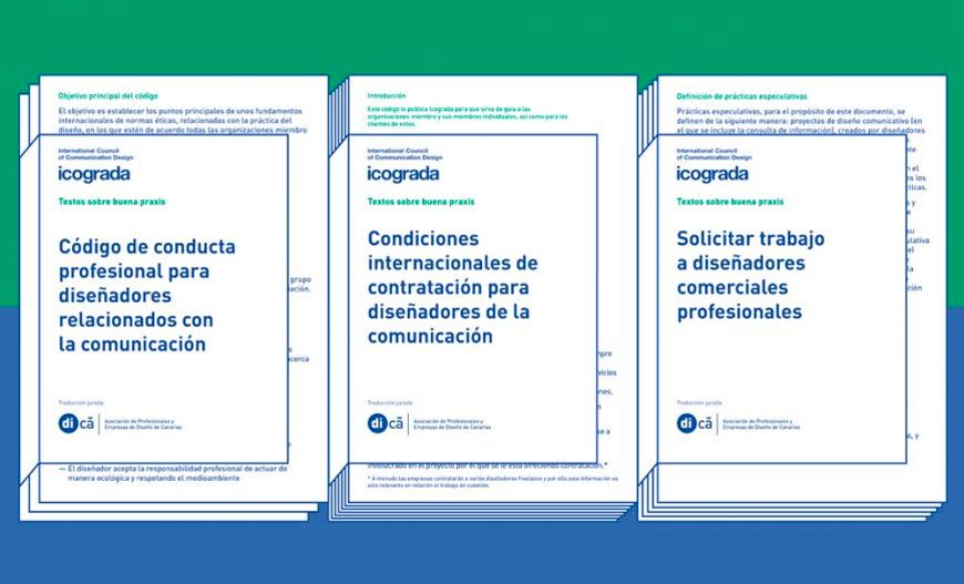 di-Ca edita en español las guías de la buena praxis profesional de Icograda