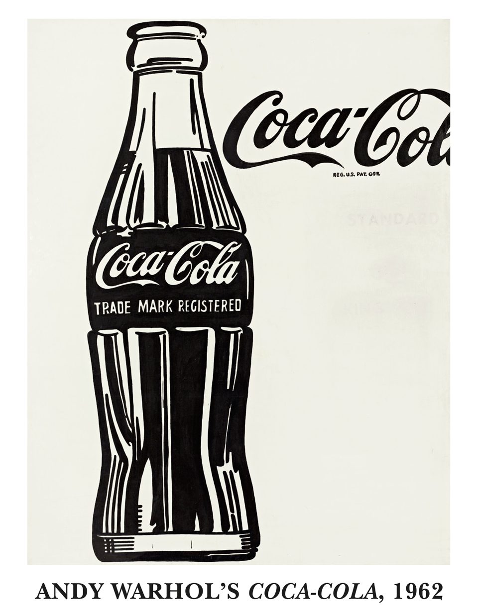  botella contour, la botella de Coca-Cola Andy Wharhol