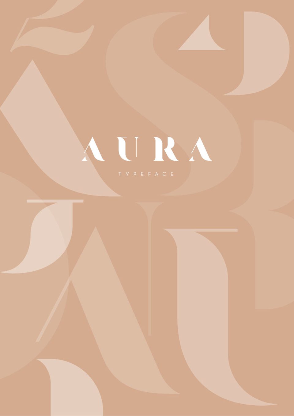 Aura, una stencil moderna y elegante de Sabina Chipara