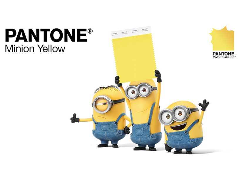 os Minion ya tienen su propio Pantone. Nace el PANTONE amarillo Minion