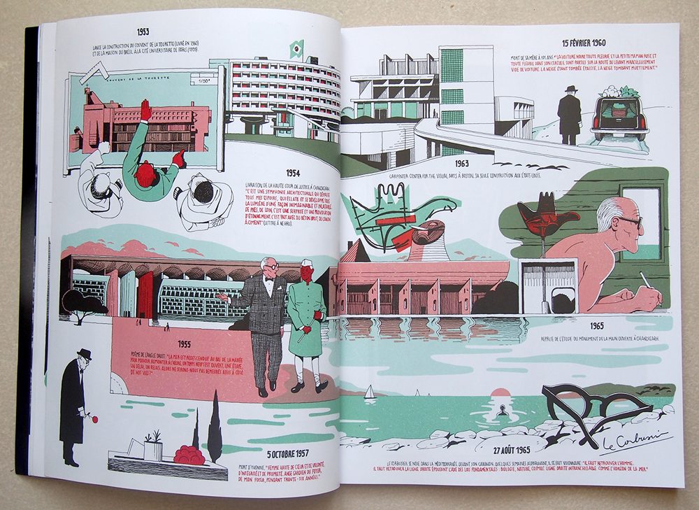 La biografía dibujada del genial arquitecto Le Corbusier por Vincent Mahé