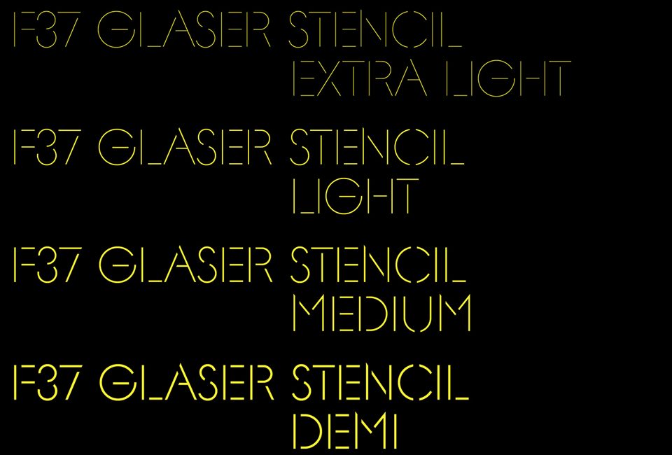 La Glaser Stencil, por fin digitalizada en sus versiones light