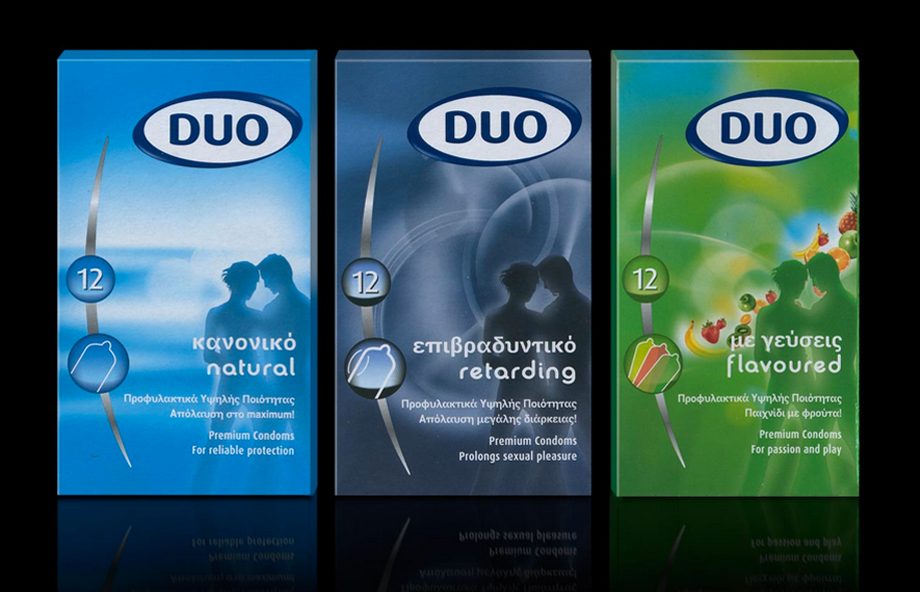 Antigua marca. Duo Condoms. 