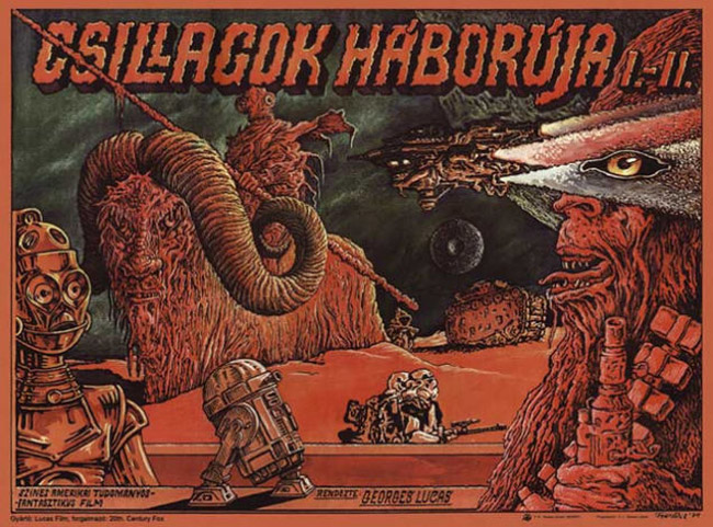 carteles rarunos de Star Wars