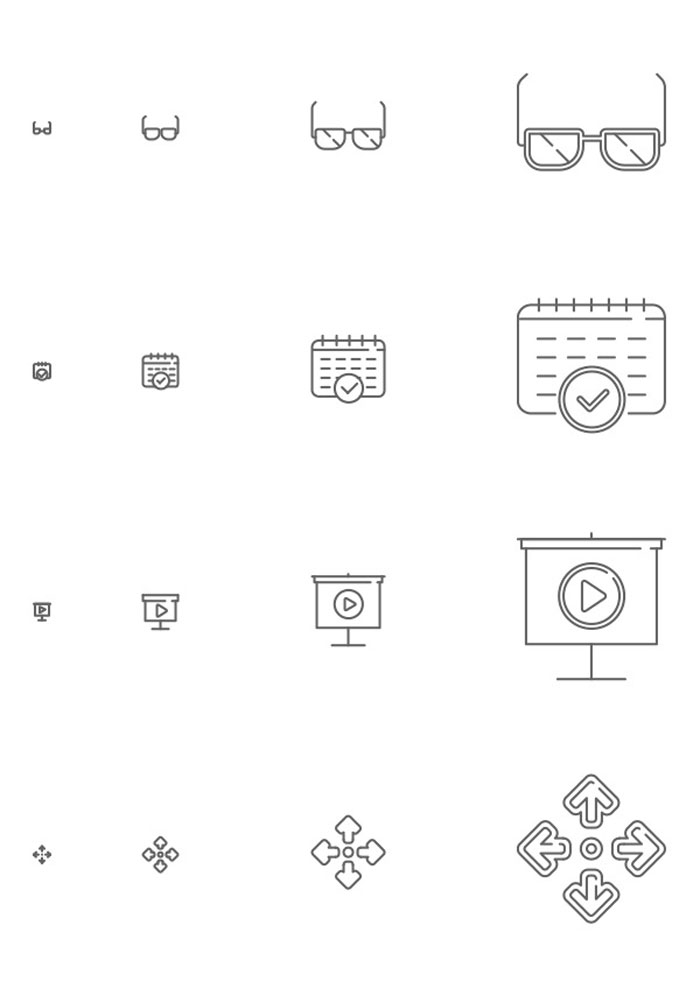 Icons responsive en descarga gratuita