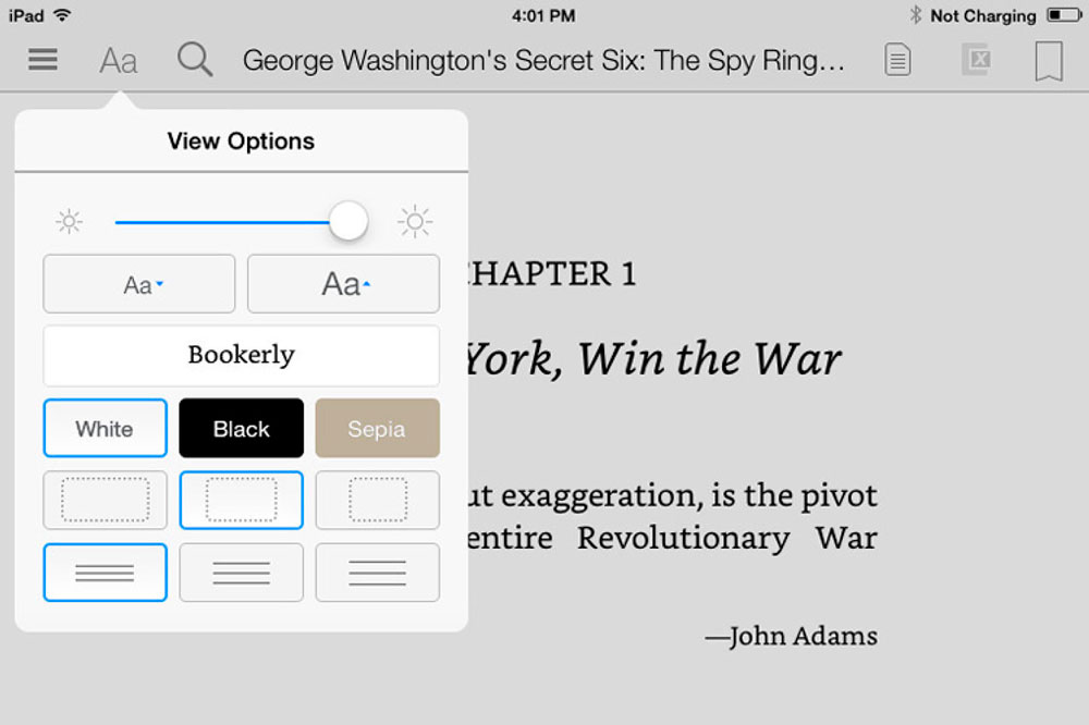 Bookerly es la nueva tipografía que sustituirá a Caecilia en los dispositivos Kindle.