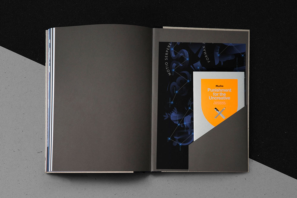 PUNISHMENT FOR THE UNCREATIVE booklet by MUCHO