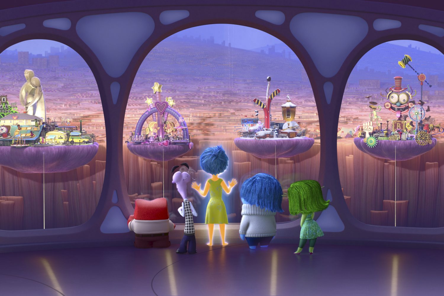 Oscar 2016 a la mejor película de animación para Inside Out, de Pete Docter y Ronnie del Carmen