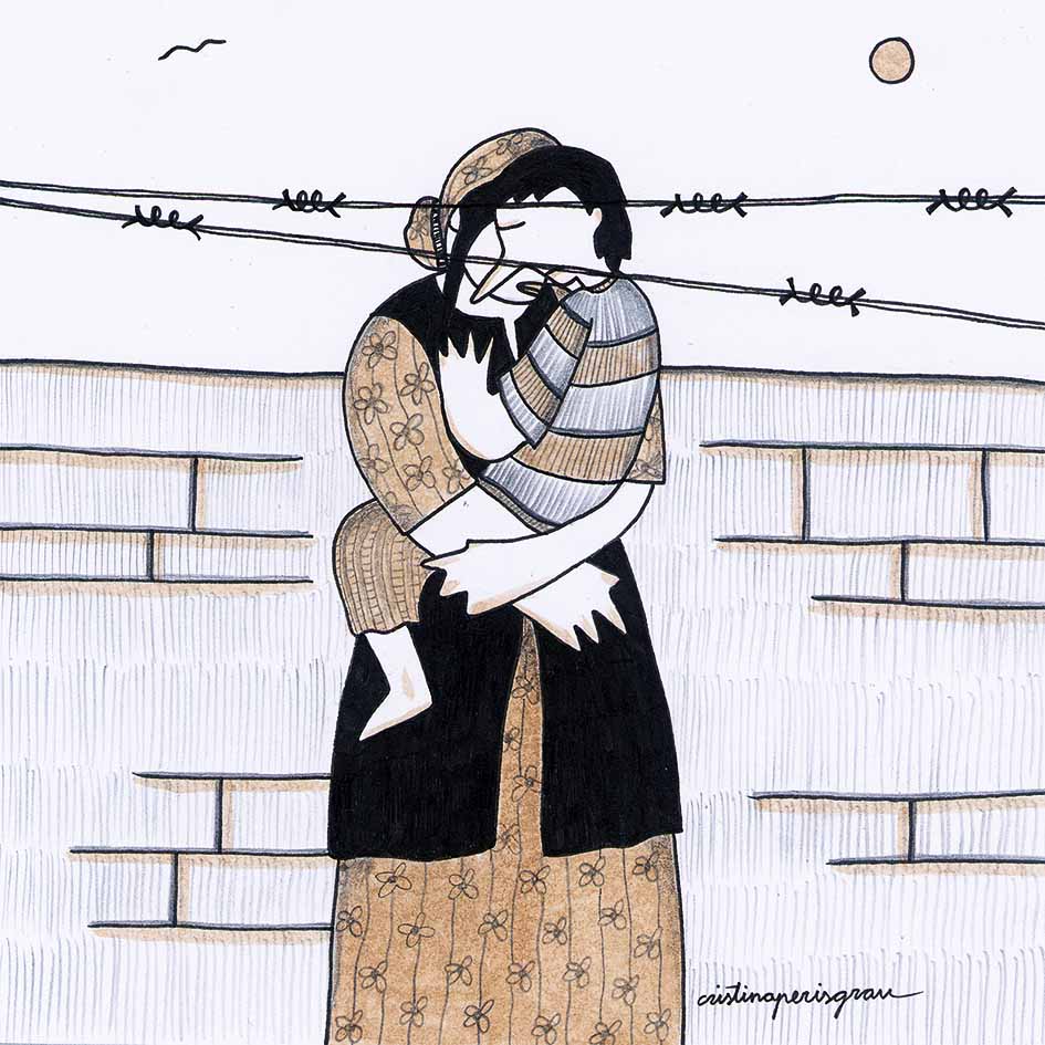 Refugio ilustrado, exposición que pone el acento en la situación del refugiado