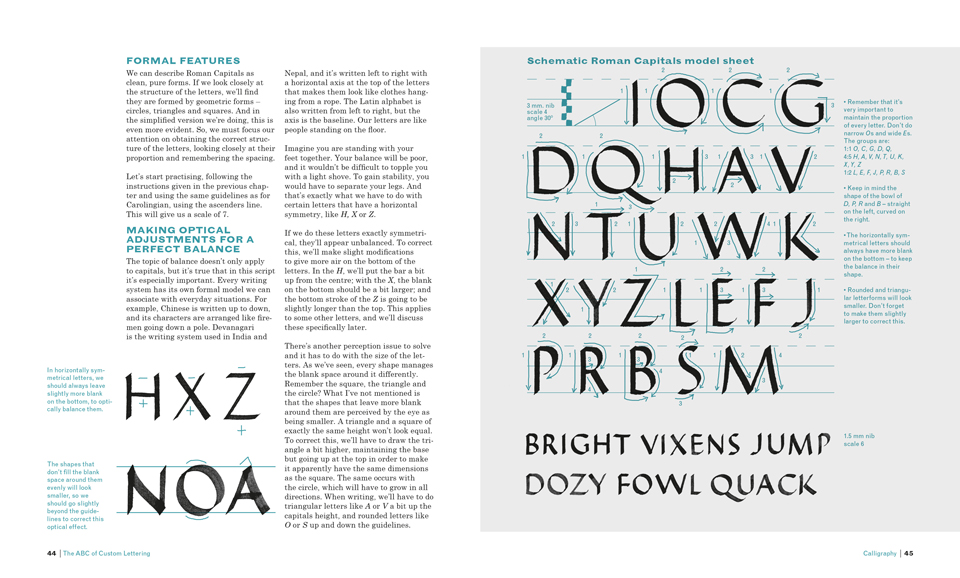 Cómo crear letras dibujadas a mano: The ABC of Custom Lettering por Iván Castro