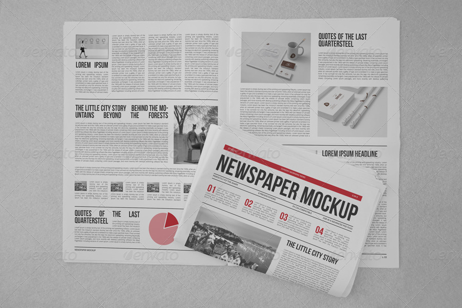 Download Mockup de periódico
