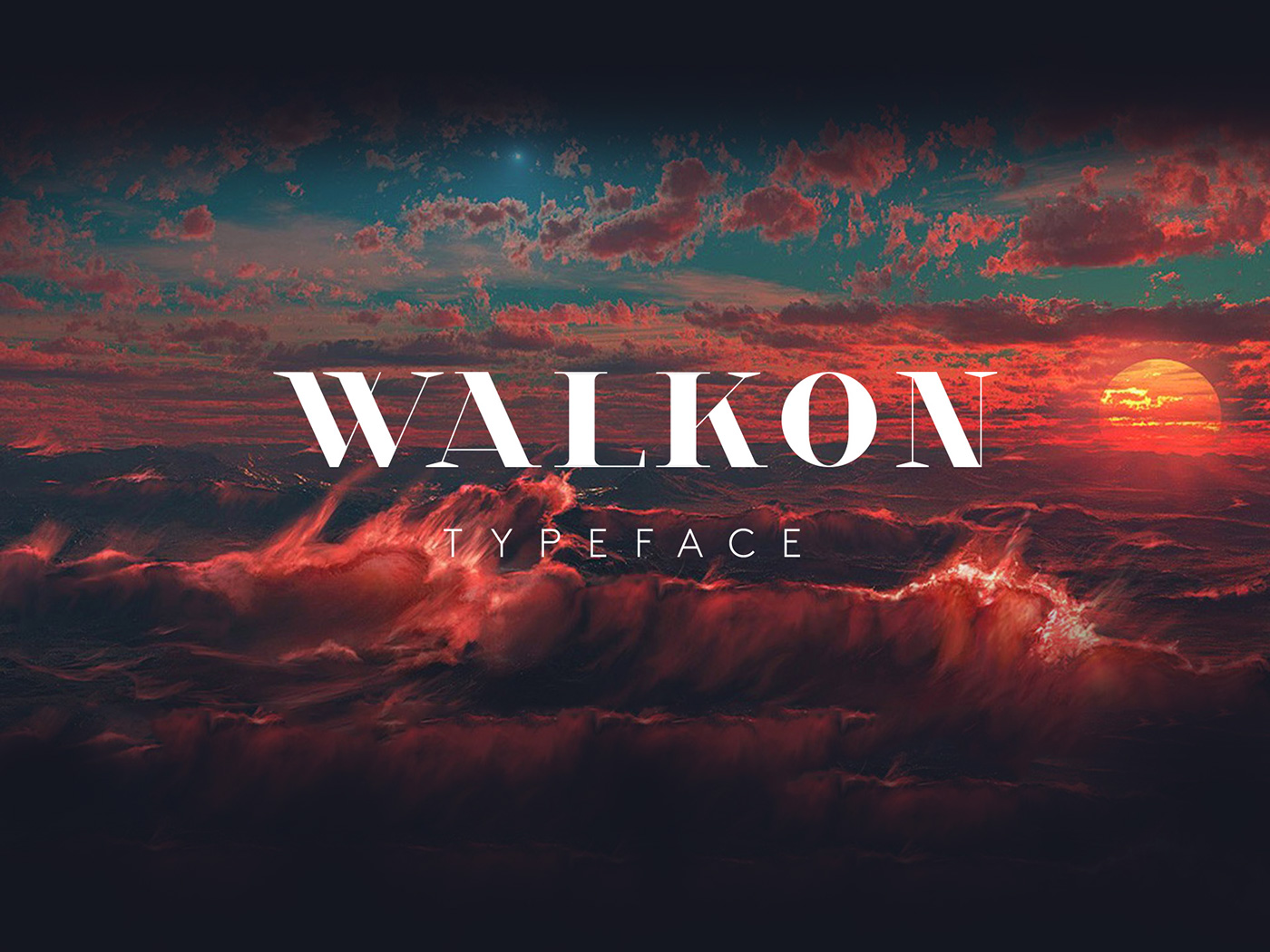 Walkon, tipografía gratuita creada para el mundo de la moda