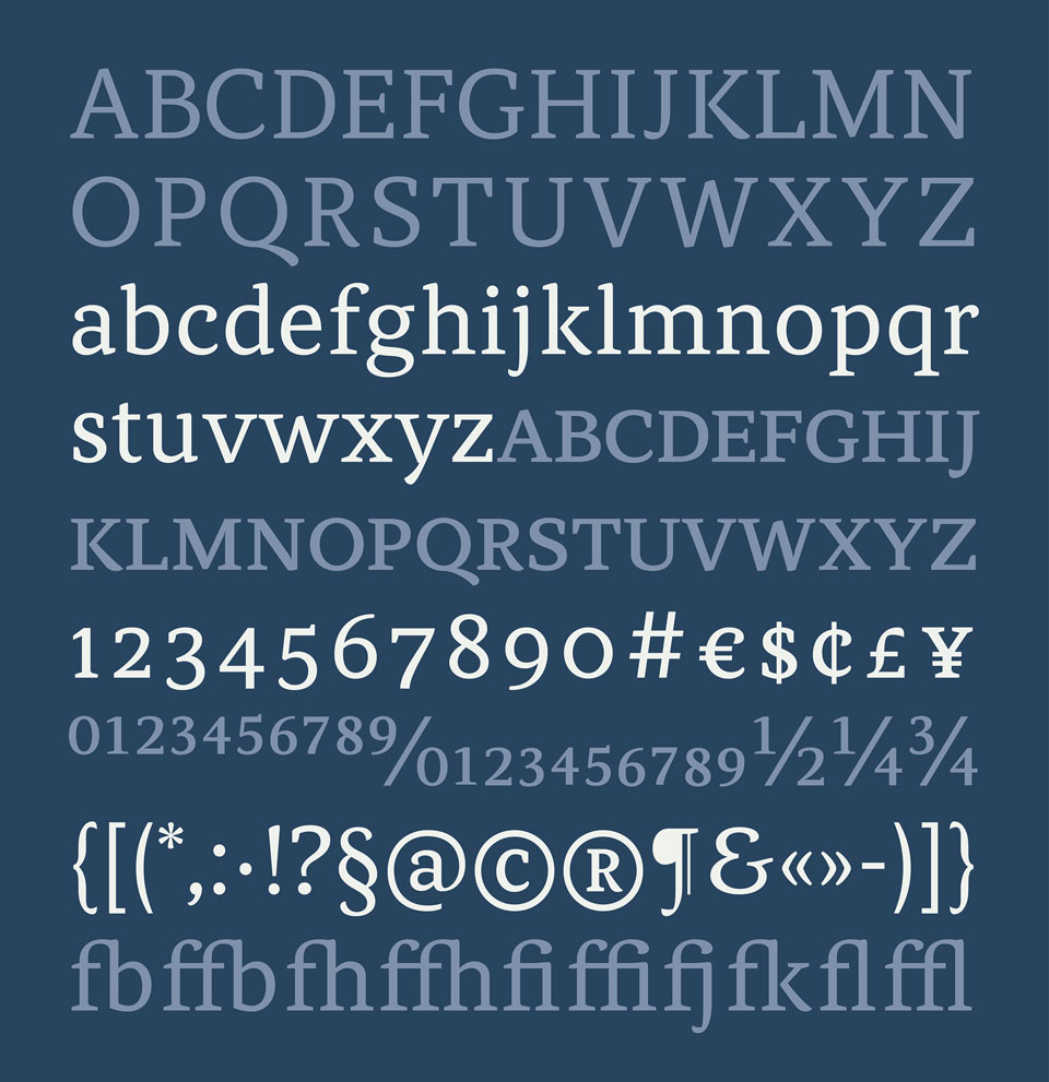 Atiza Text, tipografía amable para uso editorial