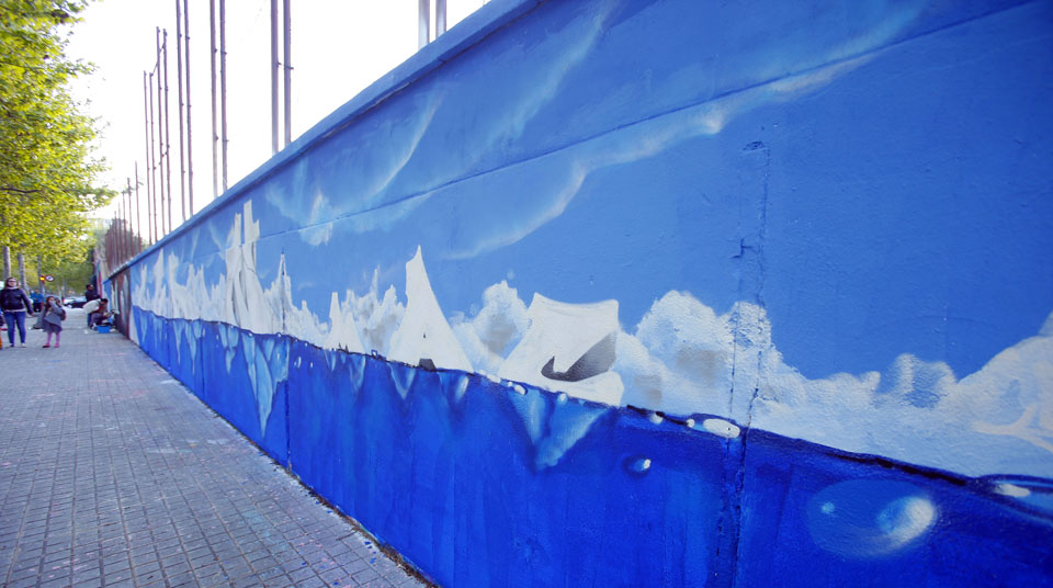 EL Ártico invade las calles en forma de Street art