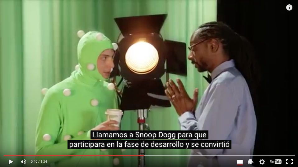 SnoopaVision, YouTube en 360º vara ver los vídeos con Snoop Dog