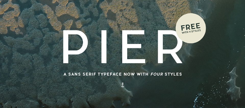 Pier Sans, tipografía legible a cualquier tamaño