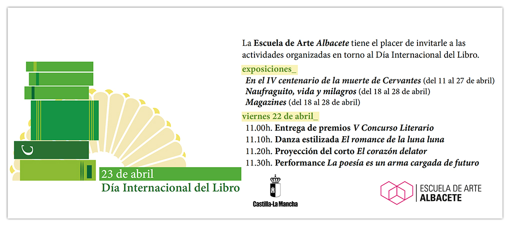 La EAA organiza actividades con motivo del Día Internacional del Libro 2016