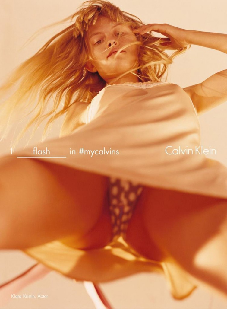 Campaña gráfica Calvin Klein