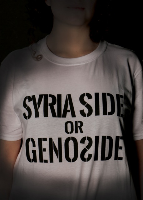 La tipografía en camisetas como proyecto solidario con los refugiados
