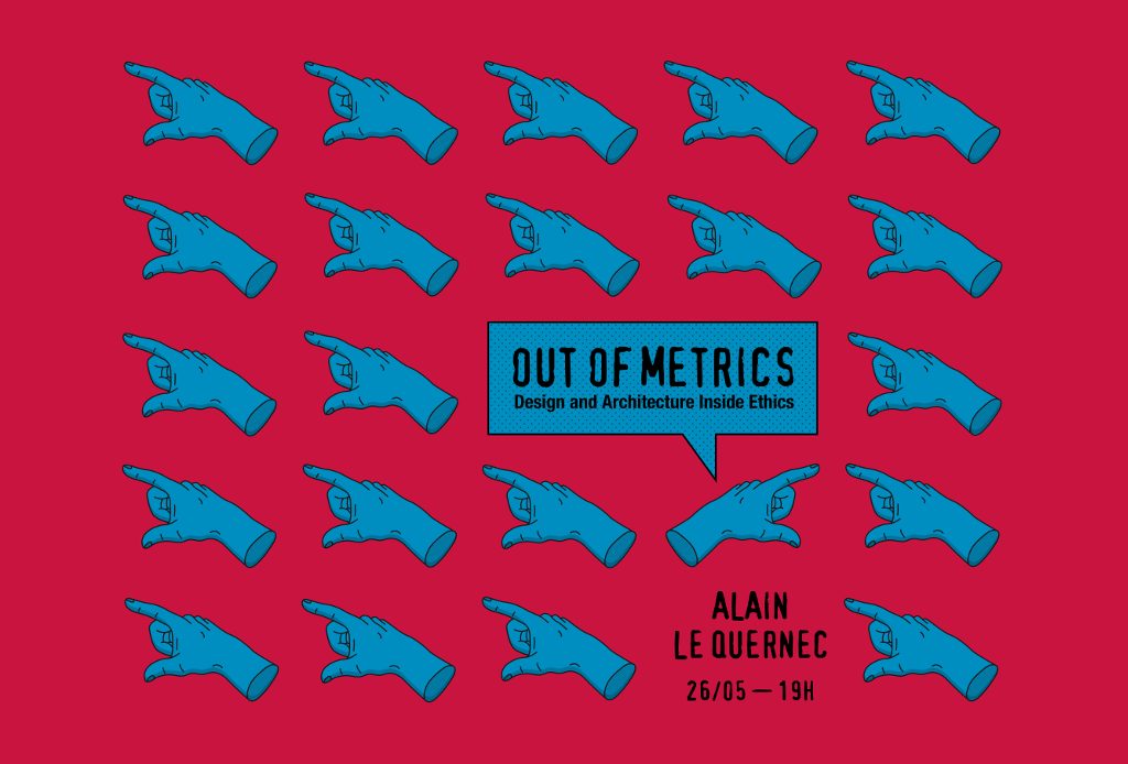 Imagen de Out of Metrics 2016 con fondo rojo
