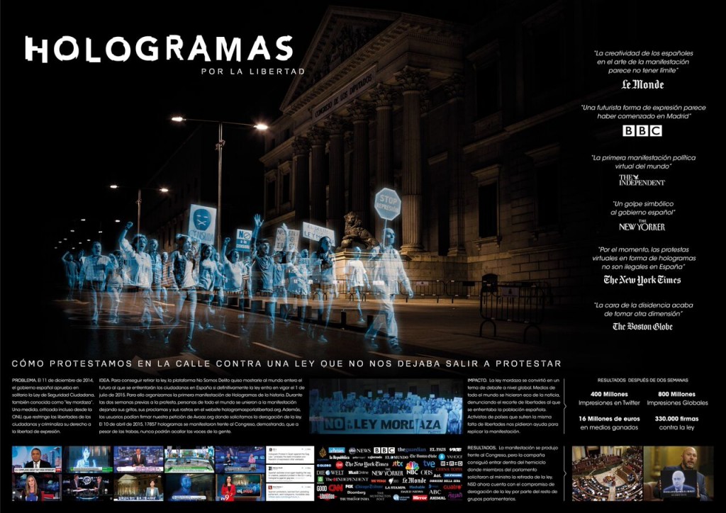 Hologramas por la libre, por  DDB