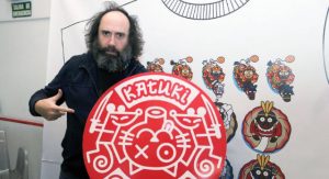 Mikel Urmeneta, a juicio por los dibujos de Kukuxumusu