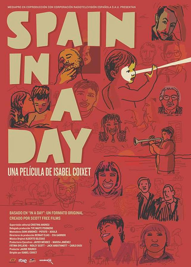 Spain in a Day - Cartel de Javier Mariscal1