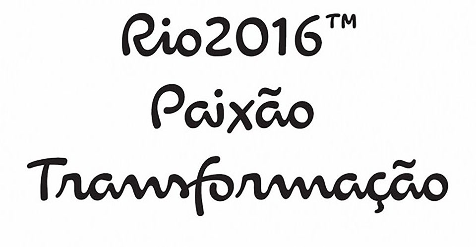 ¿Sabes quién ha diseñado la tipografía de los Juegos Olímpicos de Rio 2016?