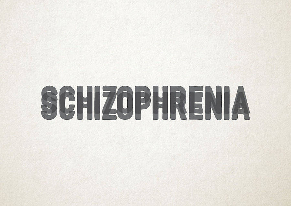 Esto es lo que pasa cuando la tipografía se transforma en trastornos mentales - schizophrenia