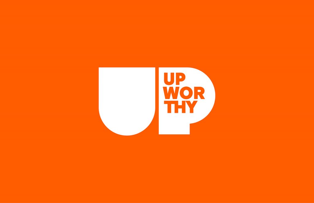 Upworthy o el optimismo en las redes - logotipo naranja y blanco