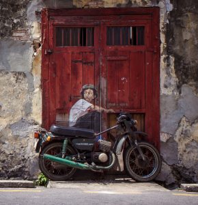 Zach, artista lituano, realiza Street Art1