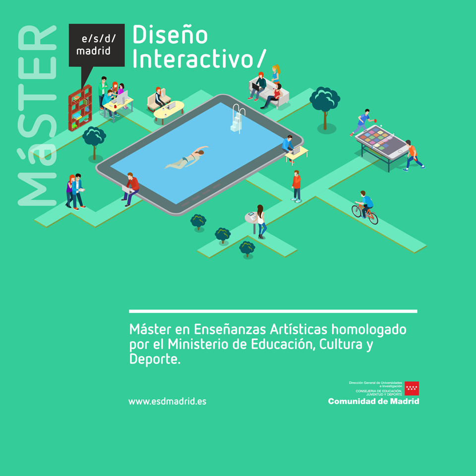 Si buscas máster de Diseño oficial y público en Madrid, estás de suerte - máster en Diseño Interactivo