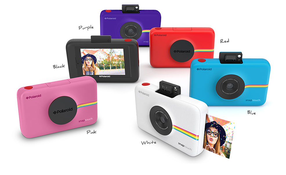 Polaroid Snap Touch, la cámara digital que imprime fotos instantáneamente