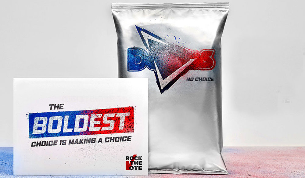 Doritos anima a los estadounidenses a votar con un packaging 'fake' - Boldest Choice - 1