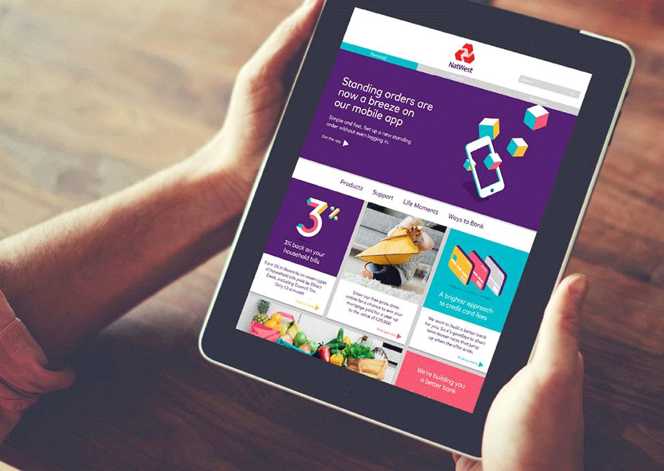 El rediseño de NatWest o por qué cambiar algo que funciona - dispositivo móvil