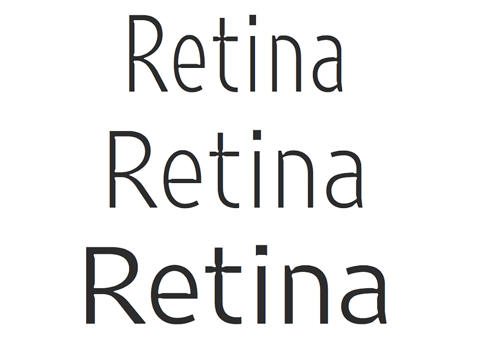 Retina 2016, Frere-Jones vuelve a llevar al límite la forma pura de las letras -1