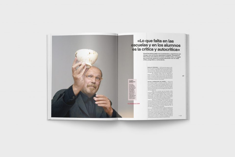 Revista Gràffica La Formación en Diseño - Entrevista Claret Serrahima1