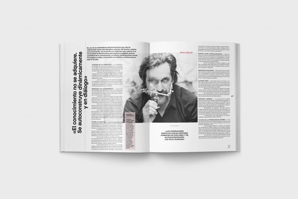 Revista Gràffica La Formación en Diseño - Entrevista Enrique Longinotti1