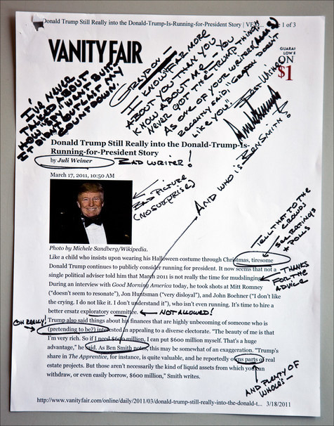 ¿Cómo es BF Tiny Hand, la tipografía inspirada en la caligrafía de Donald Trump? -2