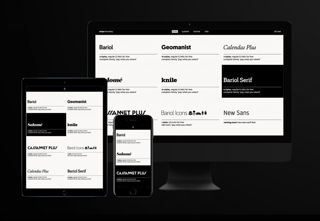 Atipo Foundry nace con un gran descuento en tipografías bajo el brazo - 8