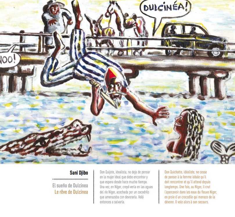 Don Quijote 'africanizado' a través de la ilustraciones de 60 artistas del Sahel