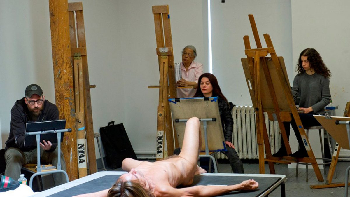 Iggy Pop se desnuda ante 22 artistas en una clase de dibujo