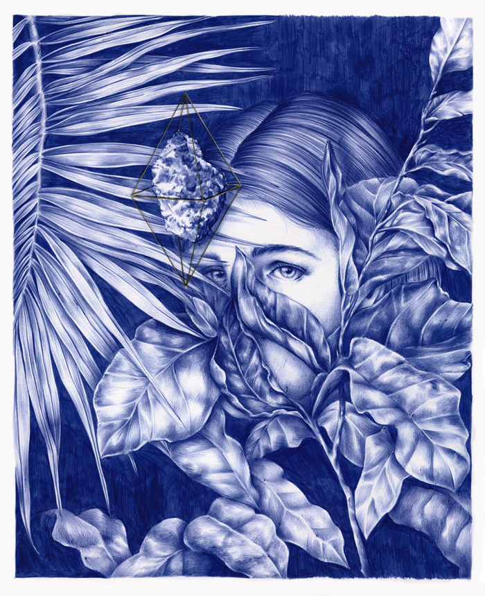 Ilustración de Nuria Riaza para la exposición 'Aquelarre'