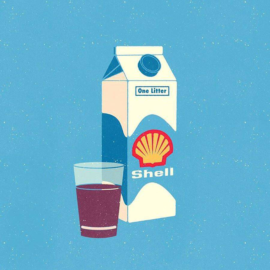 ¿Qué pasaría si los logos se intercambiaran los productos que representan? - Shell