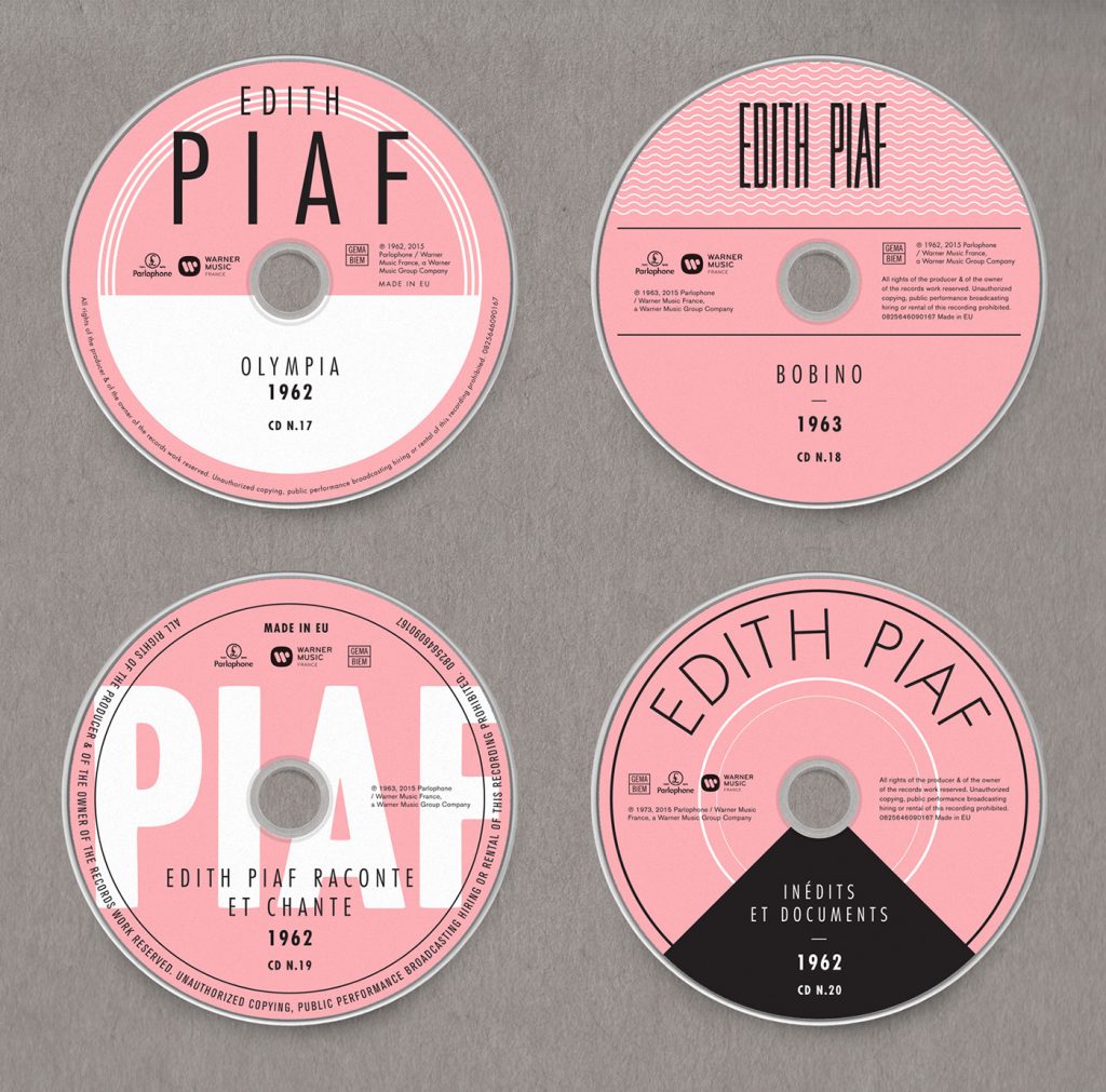 Edith Piaf, Grammy 2017 al Mejor Diseño de Packaging - 2