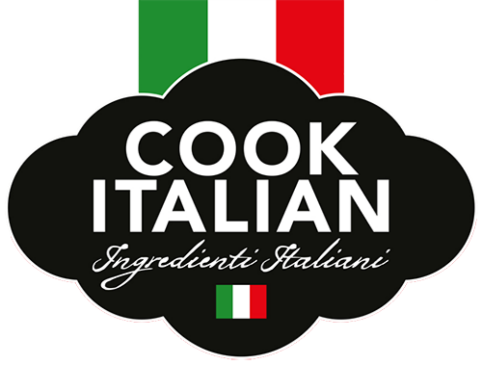 'Cook Italian', antiguo logo de la marca de ingredientes italianos
